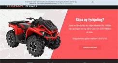 Desktop Screenshot of motorbiten.se